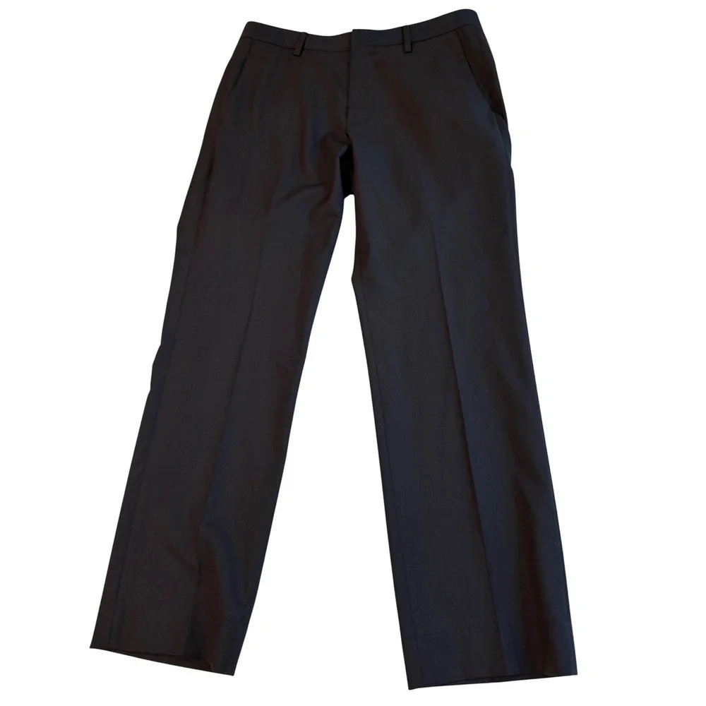 Bonobos Mens 31x31 Navy Blue 100% Wool Dress Pants Standard Fit 14597
